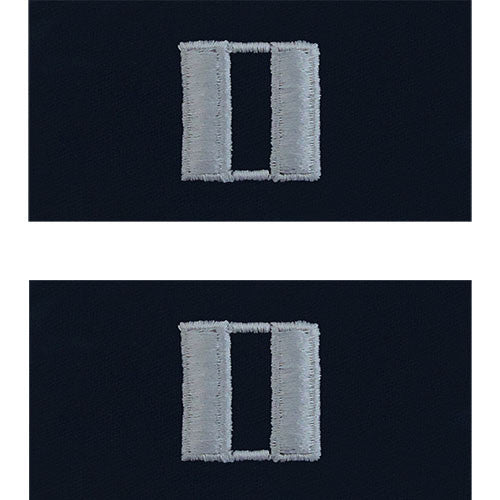 Coast Guard Embroidered Collar Insignia Rank - Enlisted and Officer Rank 70113
