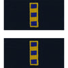 Coast Guard Embroidered Collar Insignia Rank - Enlisted and Officer