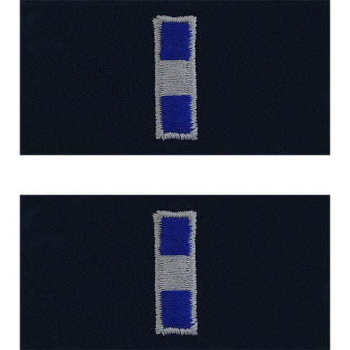 Coast Guard Embroidered Collar Insignia Rank - Enlisted and Officer Rank 70118