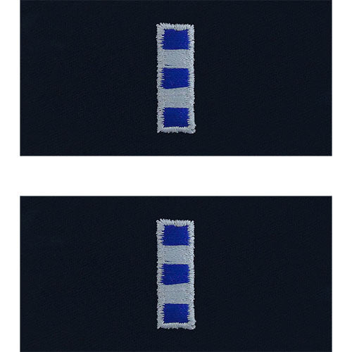 Coast Guard Embroidered Collar Insignia Rank - Enlisted and Officer Rank 70119