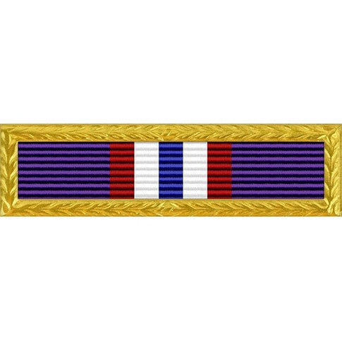 Colorado National Guard Adjutant General's Outstanding Unit Award With Gold Frame - Thin Ribbon
