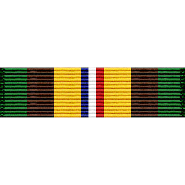 Indiana National Guard OCONUS Service Ribbon Ribbons 