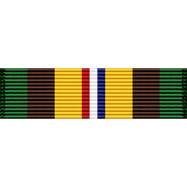 Michigan National Guard OCONUS Service Ribbon Ribbons 