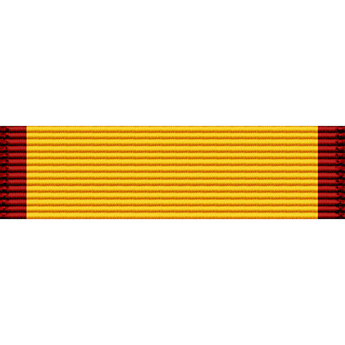 Louisiana National Guard Emergency Service Thin Ribbon