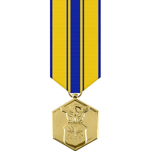 Air and Space Commendation Anodized Miniature Medal
