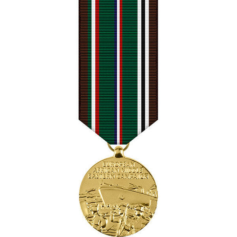 European - African - Middle Eastern Campaign Anodized Miniature Medal