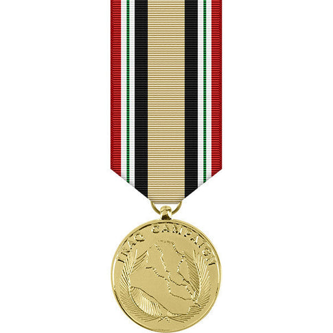 Iraq Campaign Anodized Miniature Medal