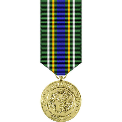 Korea Defense Service Anodized Miniature Medal