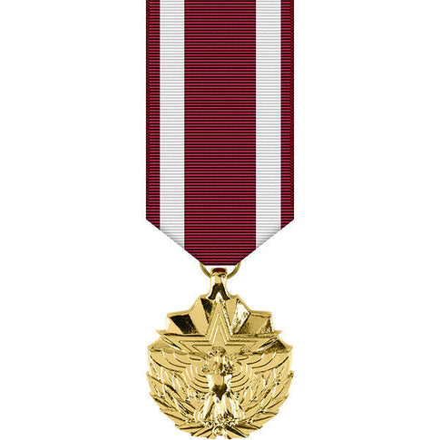 Meritorious Service Anodized Miniature Medal