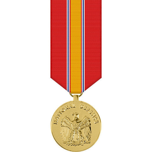 National Defense Service Anodized Miniature Medal