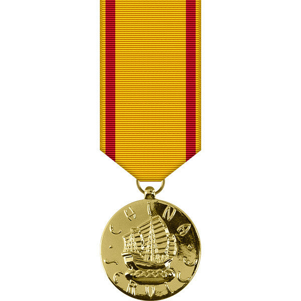 Navy China Service Anodized Miniature Medal Military Medals 