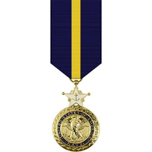 Navy Distinguished Service Anodized Miniature Medal