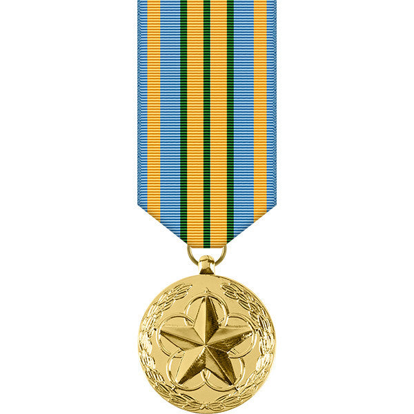 Outstanding Volunteer Service Anodized Miniature Medal Military Medals 