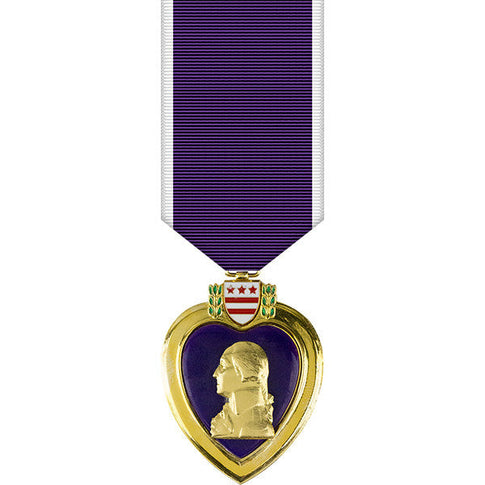Purple Heart Anodized Miniature Medal