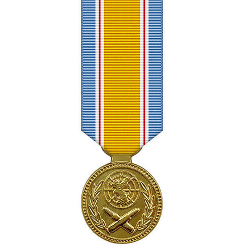 Republic of Korea War Service Anodized Miniature Medal