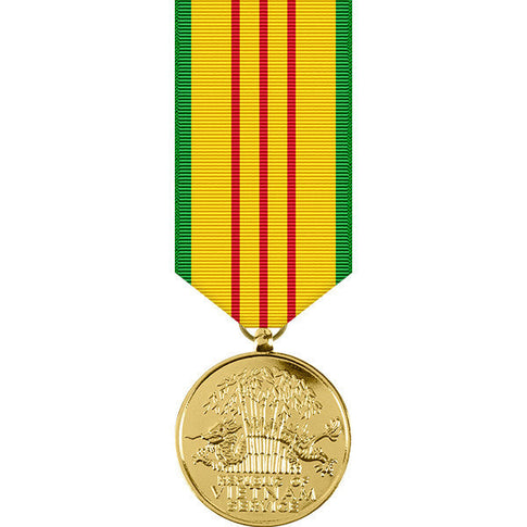 Vietnam Service Anodized Miniature Medal