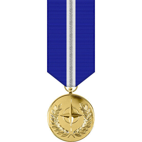 NATO Non-Article 5 Anodized Miniature Medal for the Balkans