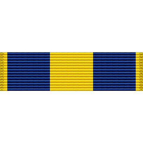 Massachusetts National Guard Humanitarian Service Thin Ribbon
