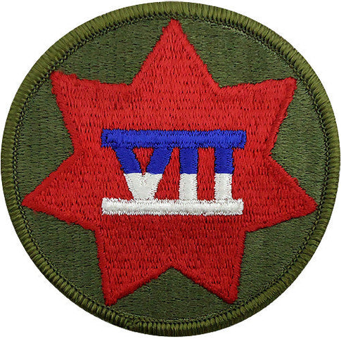 VII (7th) Corps Class A Patch