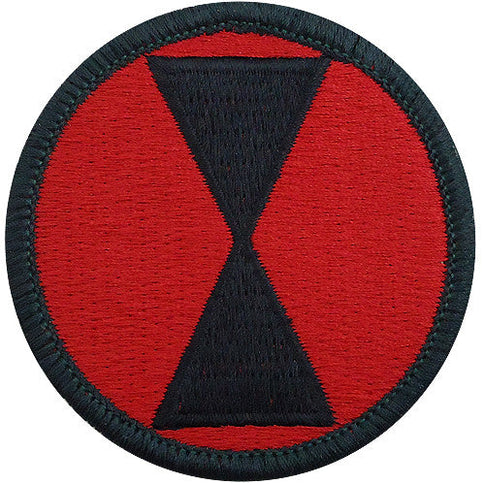7th Infantry Division Class A Patch