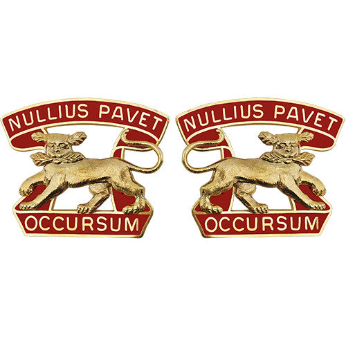 7th ADA (Air Defense Artillery) Unit Crest (Nullius Pavet Occursum) Army Unit Crests 