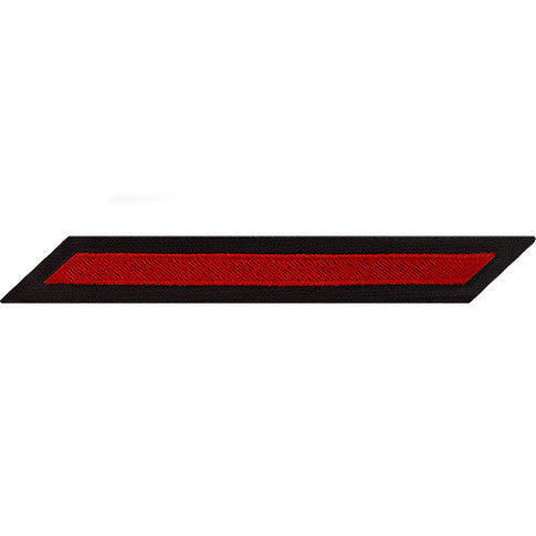 Navy Enlisted Red on Blue Hashmarks / Service Stripes - Male Size