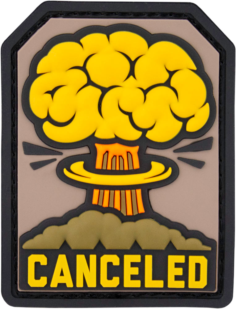 Canceled PVC Patch Morale Patches 