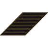 Navy Enlisted Blue on Green Hashmarks / Service Stripes - Male Size