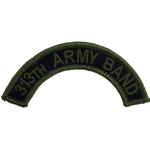 313th Army Band Class A Tab