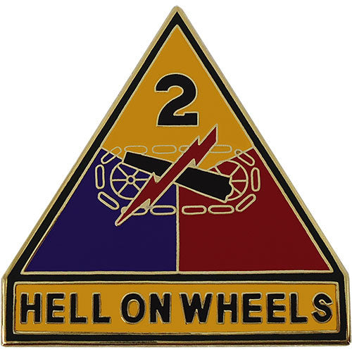 2nd Armored Division Combat Service Identification Badge – USAMM