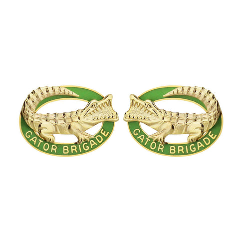 53rd Infantry Brigade Unit Crest (Gator Brigade) - Sold in Pairs