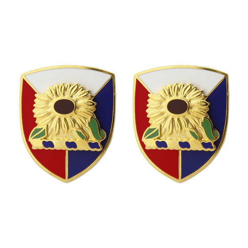 Kansas National Guard Unit Crest (No Motto) - Sold in Pairs