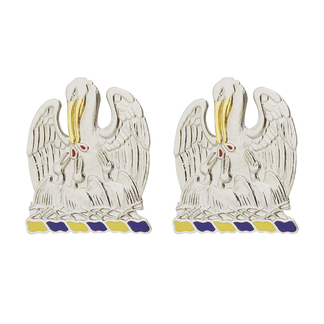 Louisiana National Guard Unit Crest (No Motto) Army Unit Crests 