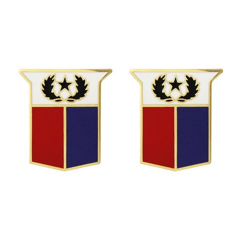 Texas National Guard Unit Crest (No Motto) - Sold in Pairs