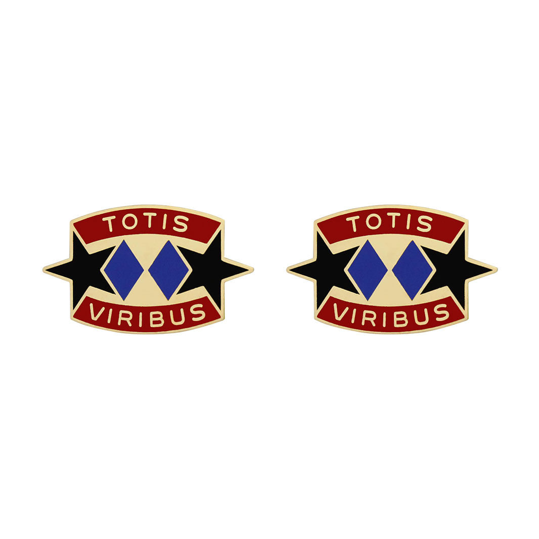 3rd Support Brigade Unit Crest (Totis Viribus) Army Unit Crests 