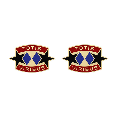 3rd Support Brigade Unit Crest (Totis Viribus) - Sold in Pairs