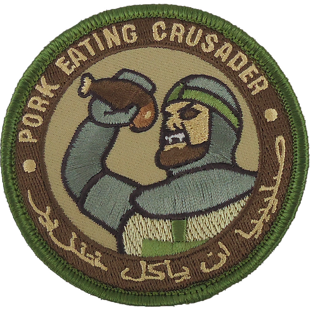Pork Eating Crusader MultiCam (OCP) Patch USAMM