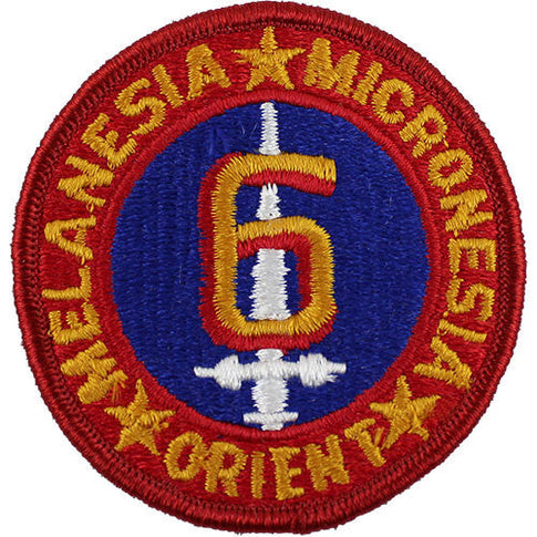 6th Marine Division Full Color Patch