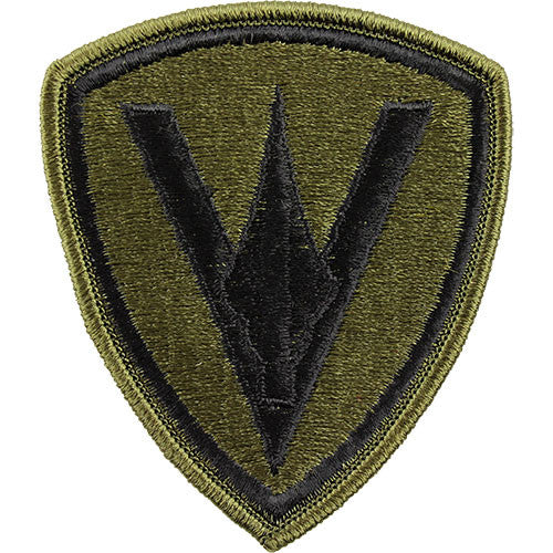 5th Marine Division Subdued Patch Patches and Service Stripes 