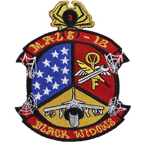 MALS-13 Black Widow Full Color Patch