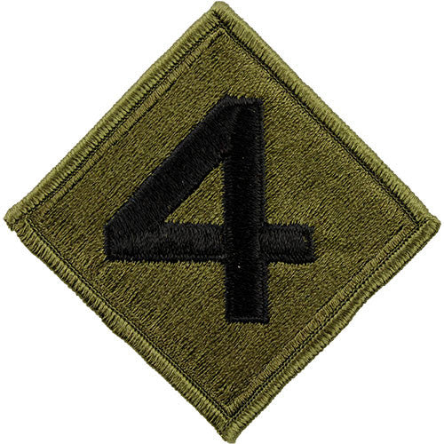 4th Marine Division Subdued Patch Patches and Service Stripes 