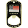 We Support Our Troops Bottle Opener