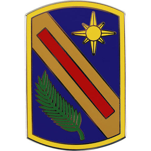 321st Sustainment Brigade Combat Service Identification Badge