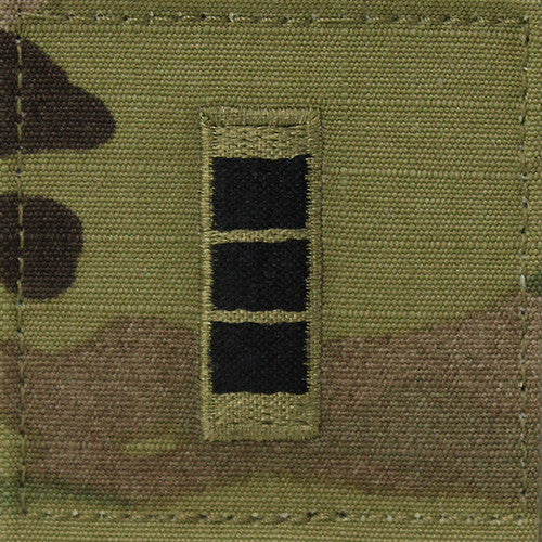 Army OCP Rank - Enlisted and Officer with Hook and Loop Rank 80482