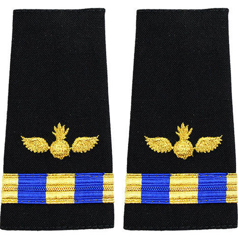 Navy W-3 Soft Shoulder Marks - Aviation Ordnance Technician - Sold in Pairs