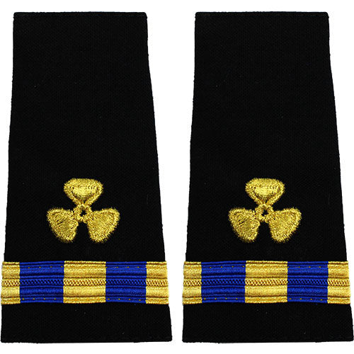 Navy W-3 Soft Shoulder Marks - Machinist's Mate Rank 