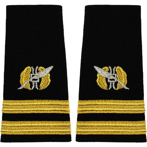 Navy O-3 Lieutenant Soft Shoulder Marks - Law Community - Sold in Pairs