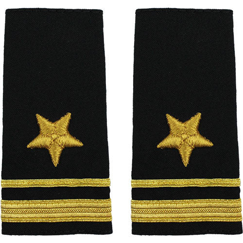 Navy Soft Shoulder Marks - Line Rank 80650