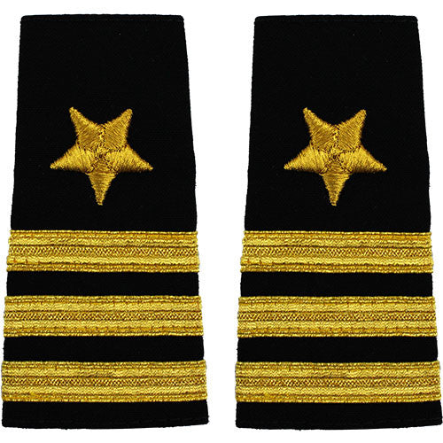 Navy Soft Shoulder Marks - Line Rank 80653