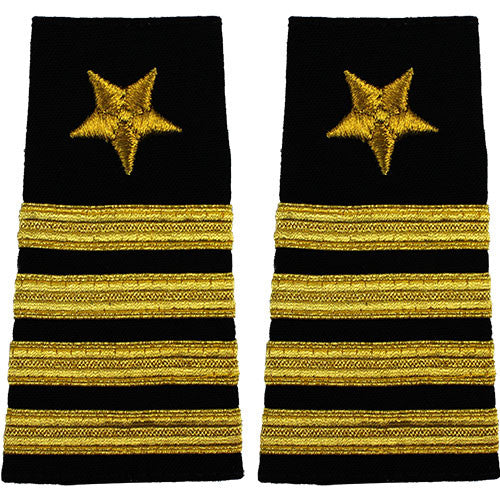 Navy Soft Shoulder Marks - Line Rank 80654